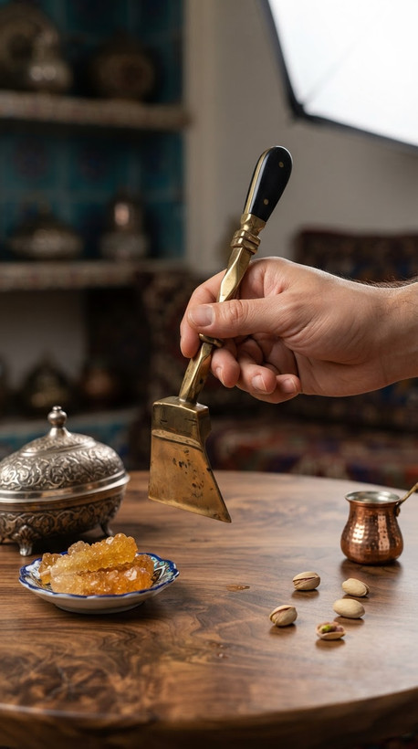 قند شکن و نبات شکن برنز فانتزی
