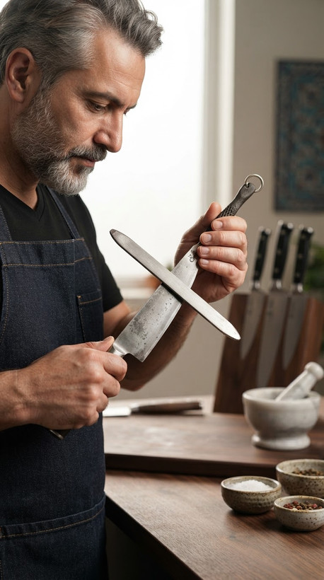 چاقو تیز کن مصقل مالک زنجان