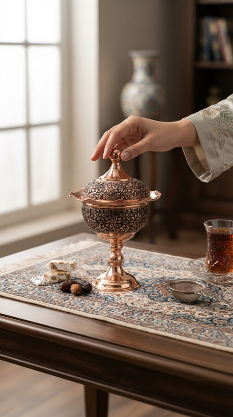 قندان مسی نانو شده گلستان زنجان