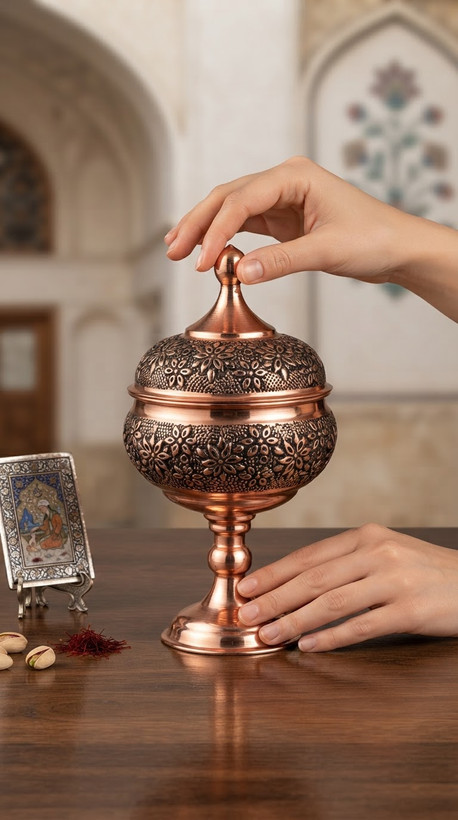 قندان مسی نانو شده گلستان زنجان
